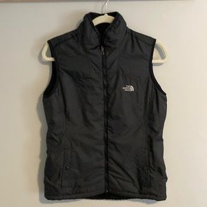 The North Face Black Reversible Vest